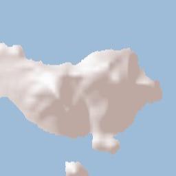 Golfo Aranci Terrain Map