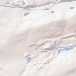 Hazleton Terrain Map