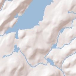 Lake Telemark Terrain Map