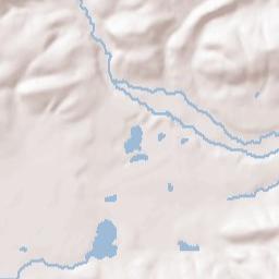 Brodheadsville Terrain Map