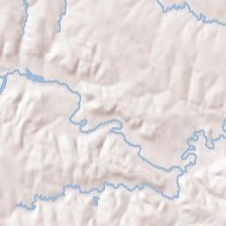 Weeping Water Terrain Map