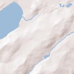 Budd Lake Terrain Map