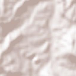 Estercuel Terrain Map