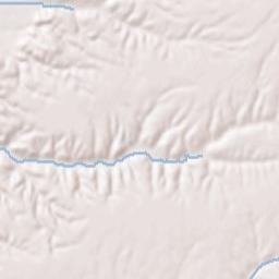 Henderson County Terrain Map