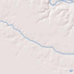 Huntington County Terrain Map