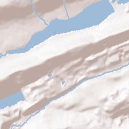 Coaldale Terrain Map