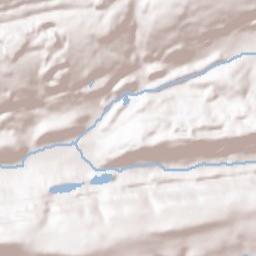 Girardville Terrain Map