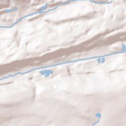 Frackville Terrain Map