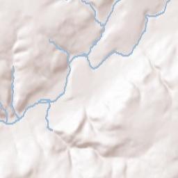 Beattystown Terrain Map