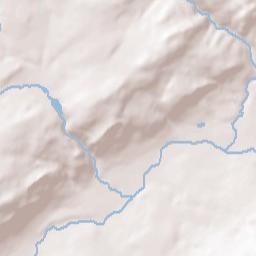Long Valley Terrain Map