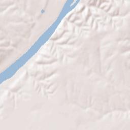 Van Buren County Terrain Map