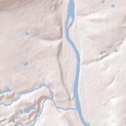 Slatington Terrain Map