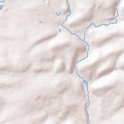 Cherryville Terrain Map