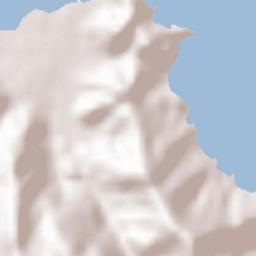 Thásos Terrain Map