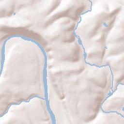 Laurys Station Terrain Map