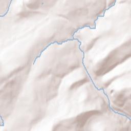 Glen Gardner Terrain Map