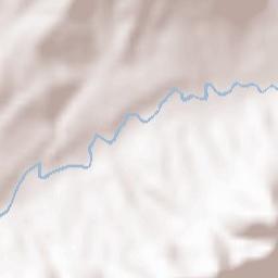 Malche-Santa Croce-Serroni Terrain Map
