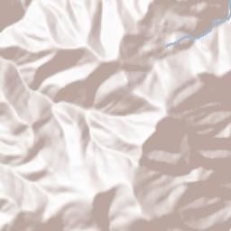 Trinity County Terrain Map