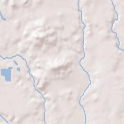 Central Valley (historical) Terrain Map