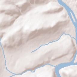 Raubsville Terrain Map