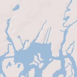 Hewlett Harbor Terrain Map