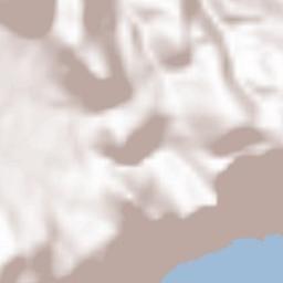 Piano di Sorrento Terrain Map