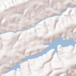 Lake Wynonah Terrain Map
