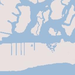 Lido Beach Terrain Map