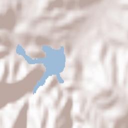 Termal İlçesi Terrain Map