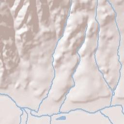 Hayfork Terrain Map