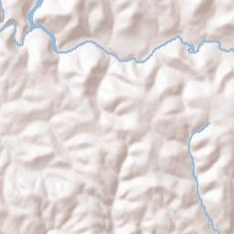 Hancock County Terrain Map