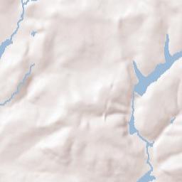 Cambria County Terrain Map