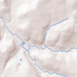 Nanty Glo Terrain Map