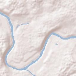 Blairsville Terrain Map
