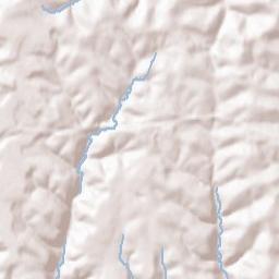 Weirton Heights Terrain Map