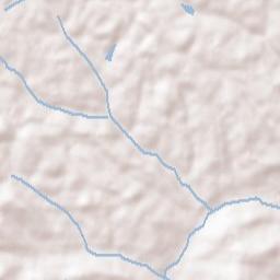 Burgettstown Terrain Map
