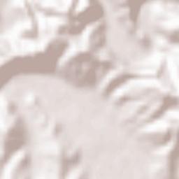 Sakchu-ŭp Terrain Map