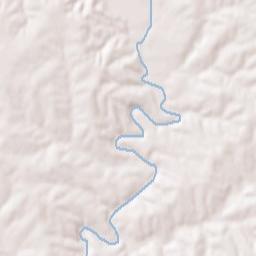 Harrison County Terrain Map