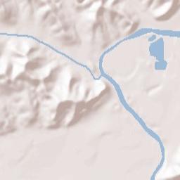 Gnadenhutten Terrain Map