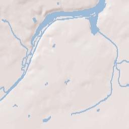 Princeton Junction Terrain Map