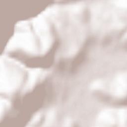 Galatiní Terrain Map