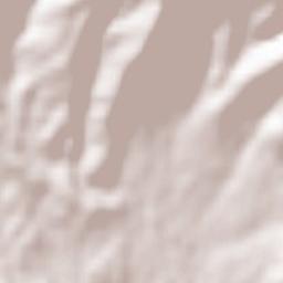 Valverde del Fresno Terrain Map