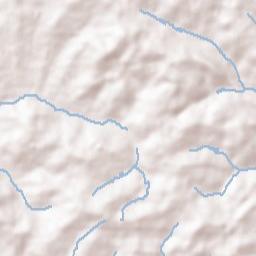 East Washington Terrain Map