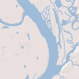 Bordentown Terrain Map