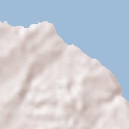 Néa Fókaia Terrain Map