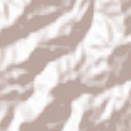 Kuji-shi Terrain Map