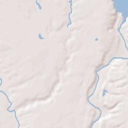Huber Ridge Terrain Map