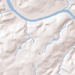 West Conshohocken Terrain Map