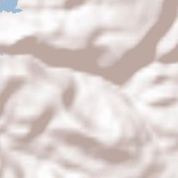 Ulà Tirso Terrain Map