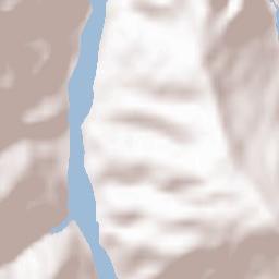 San Paolo Albanese Terrain Map